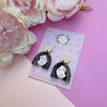 Load image into Gallery viewer, Penelope Acrylic Dangle Earrings
