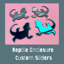 Load image into Gallery viewer, Reptile Enclosure Custom Sliders
