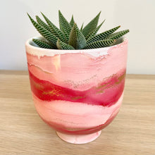 Load image into Gallery viewer, ‘Pink Daze&#39; Alcohol Ink Pot
