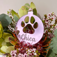 Load image into Gallery viewer, Pet Personalised Ornament Christmas Bauble
