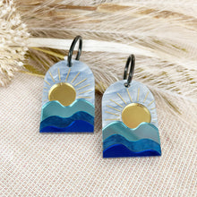 Load image into Gallery viewer, ~ Sunset Wave Earrings
