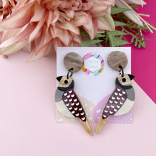 Load image into Gallery viewer, ~ Native Finch Dangle Acrylic Earrings
