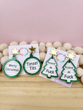 Load image into Gallery viewer, ~ Naughty Christmas Bauble Dangles

