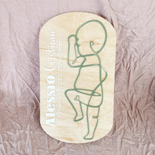 Load image into Gallery viewer, 1:1 Scale Baby Birth Plaque
